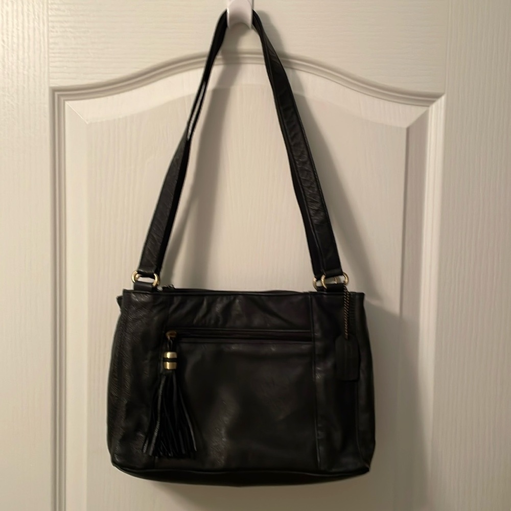 Cabin Creek Leather Purse with Built-in Wallet. Excellent Condition.